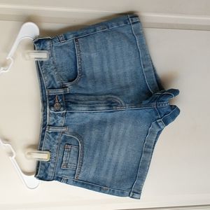 PacSun Mom Short Denim Jean Shorts Cuffed Hems 26